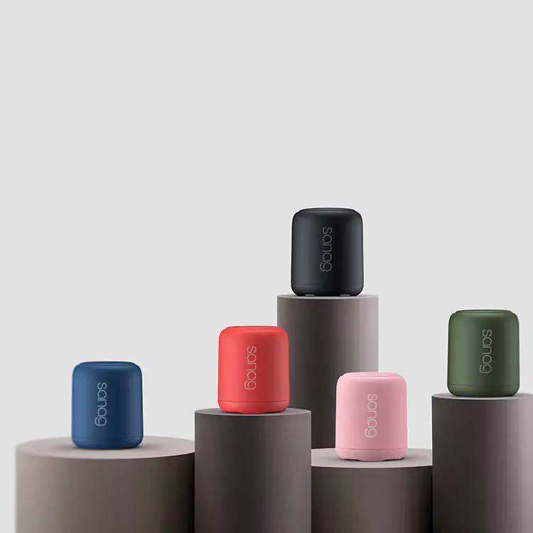 Hot selling Sanag X6s TF Card Portable Waterproof BT Bluetooth Wireless Gradient Color Mini DJ Speaker With Radio System