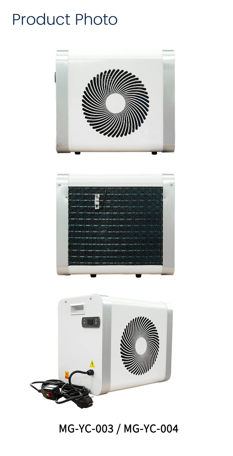 R32 low noise mini Swimming pool heat pump water heater for household spa Pools Heating system