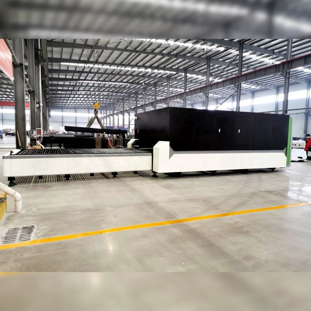 Leapion 1000W CNC Fiber laser metal sheet cutting machine Raycus laser power high efficient