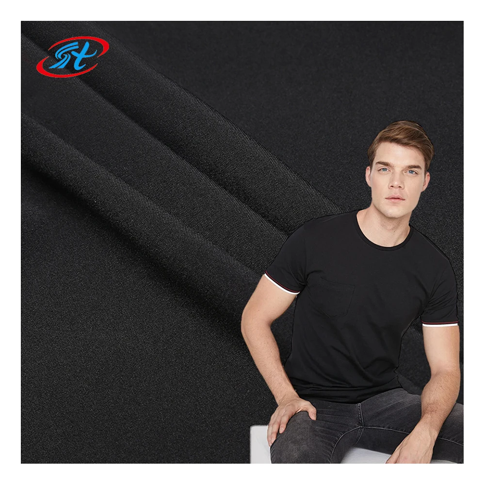 100D 110gsm 4 way stretch fabric 95 polyester 5 spandex fabrics for outdoor clothing lining jacket t shirt
