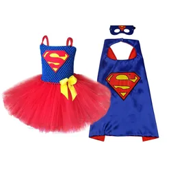 2021 New Cute Anime Hero Character Design Super Girls Cosplay Costume Halloween Party Hero Costumes for Kids