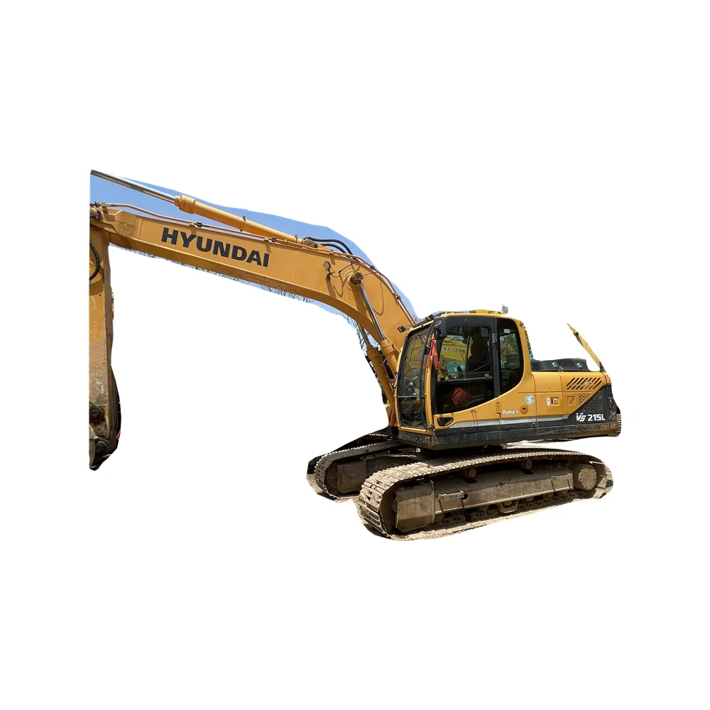 used hyundai  215l 225-7 225lvs 225vs 60w-7 210w-7 210w-9 215-7 hydraulic crawler excavator 21.5ton high quality japan original