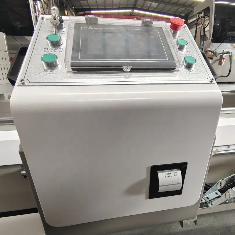 CNC Double Head Miter Cutting Saw Machine for Aluminum and UPVC window and door profile