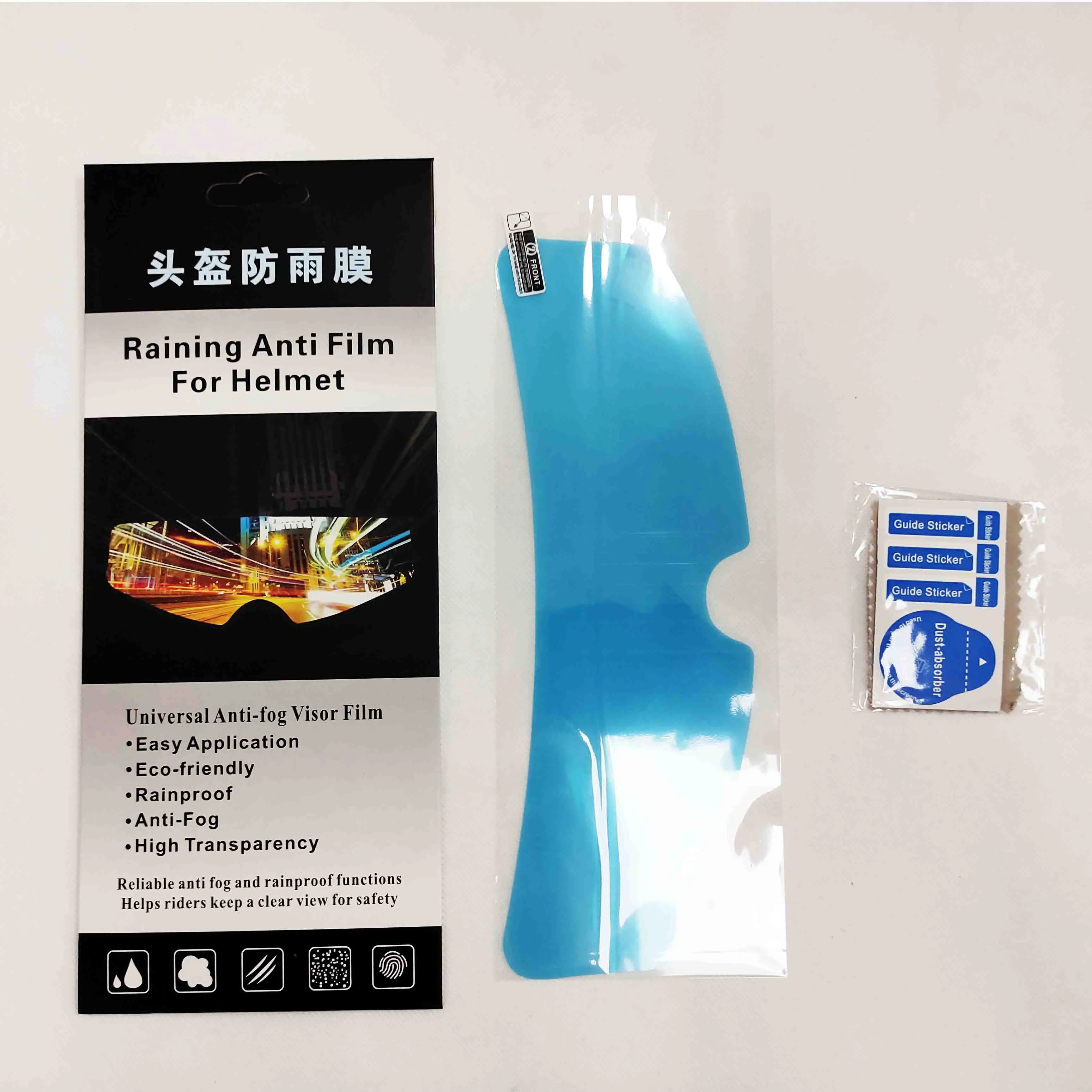 1 комплект Ясно Патч Универсальный мотоциклетный шлем объектив туман устойчивы непромокаемые Водонепроницаемый Анти-туман Анти-дождь пленки для шлемы