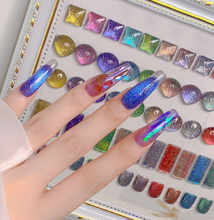 Long-lasting uv nail gel polish convenient Cat Eye Gel Nail Polish No baking flash gel polish