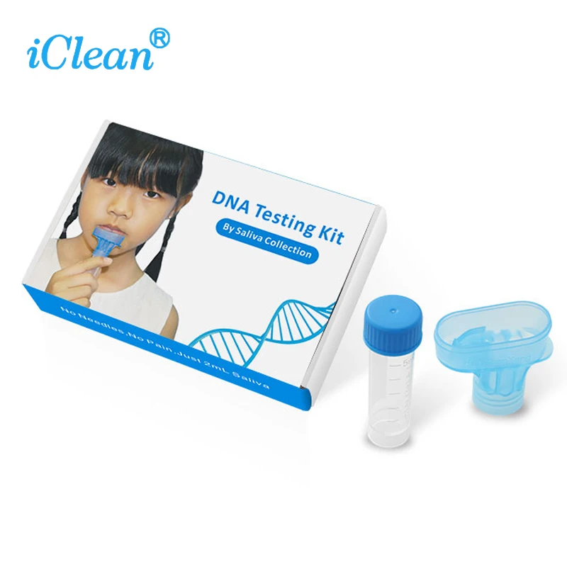 iClean Medical Supplie Hot Selling Good Quality Rapid Home Test Wholesale DNA Saliva Collection Kit