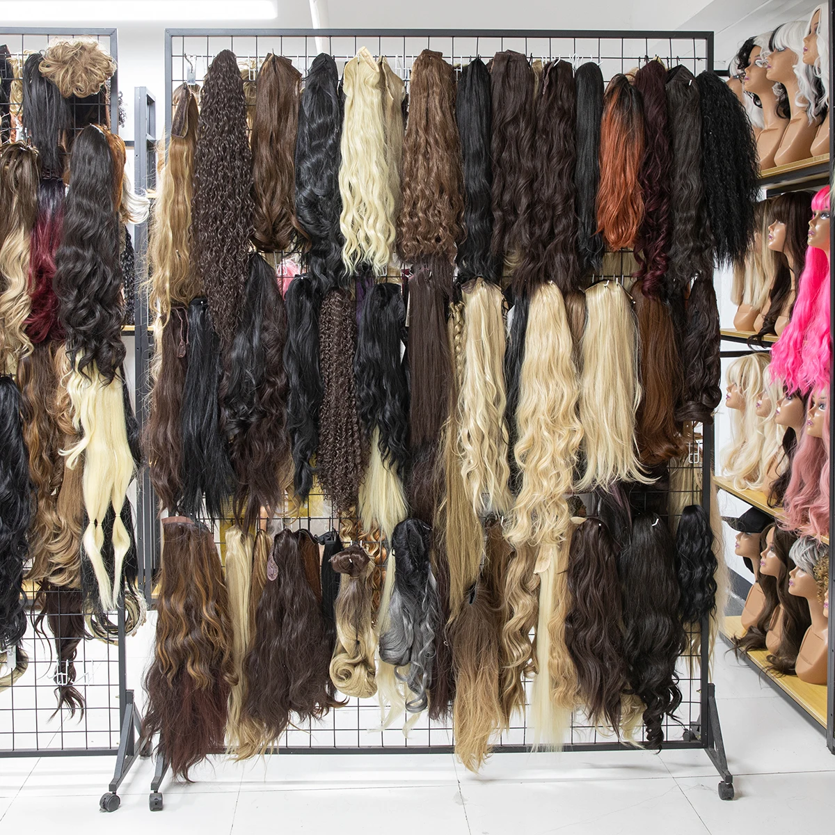 SARLA Drawstring Ponytail Yaki Long Wavy Extensions Short Kinky Curly Synthetic Clip In Hair Extensions For Black Women