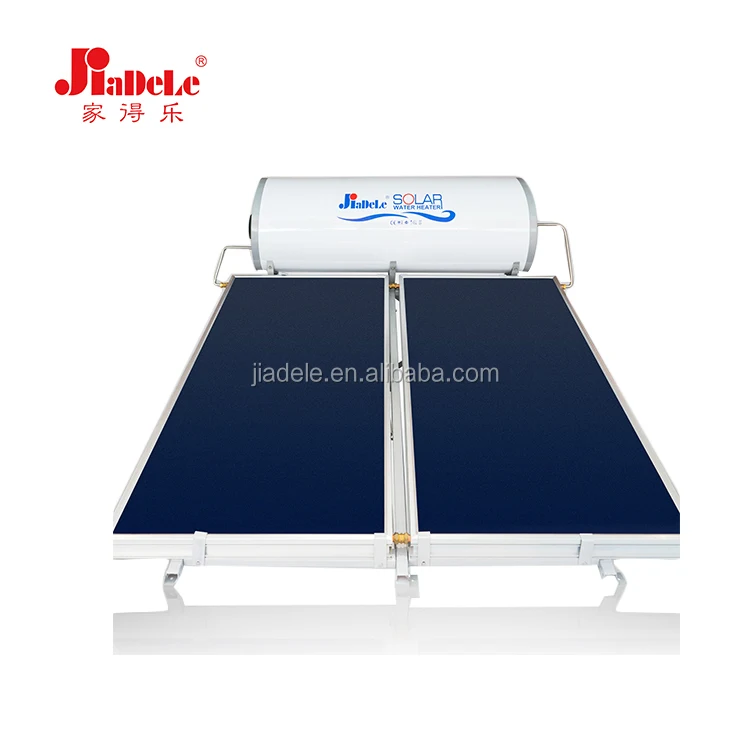 JIADELE chauffe eau solaire pressurized solar water heater collector panel kit china manufacturer solar hot water heating system