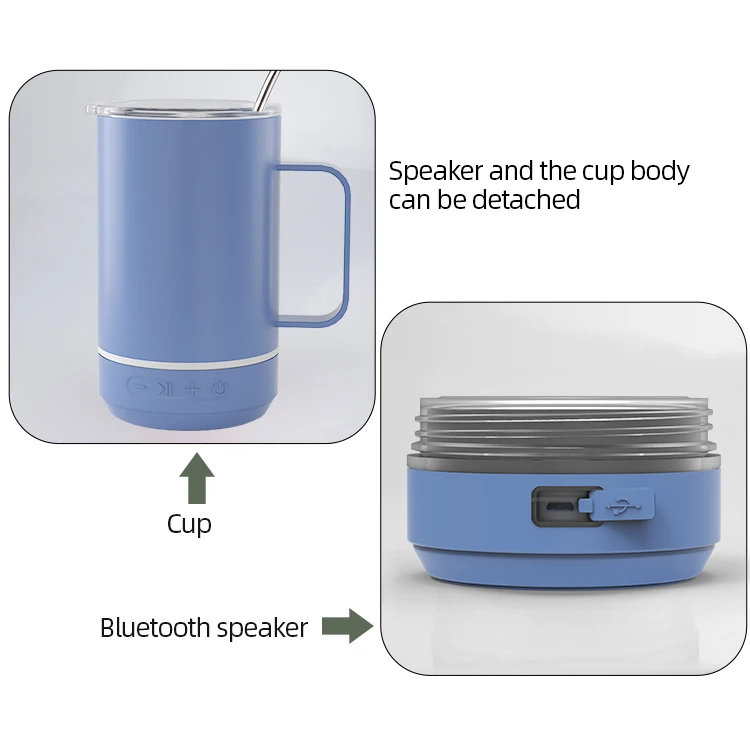 Studio Dj Enjoy Bar Coffee Mug Wine Bottles sublimation Tumbler Sound Bar Speaker