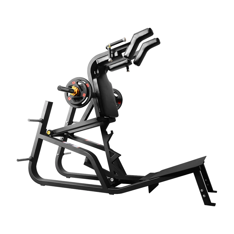 Gym Equipment V Squat Plate Loaded Fitness Equipment Hip Glute Drive Commercial Super Squat Machine