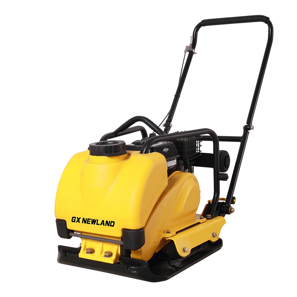 Efficient 5.5HP Durable Plate Compactor Honda GX160 Engine Robin Motor Bearing Construction Diesel Gasoline Electric Options