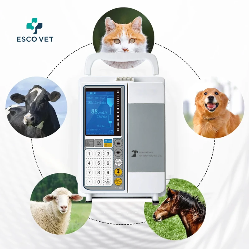 Good quality Veterinary equipment portable Infusion pump sypringe pump injection device cheap