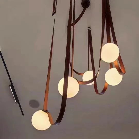 Decorative glass light  Non standard Project lights ETL chandelier Hotel lights Lobby chandelier UL cable UL lamp holder