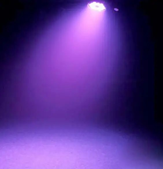 RGB PAR Light 18 LEDs DMX512 Color Mixing Wash Can Stage Light Disco DJ Wedding Party Show Live Concert Lighting