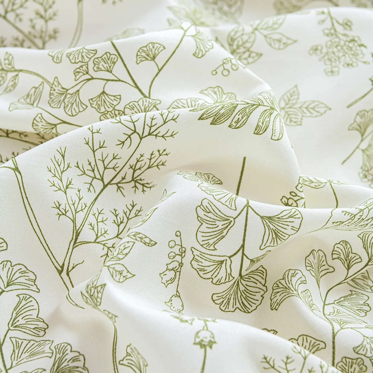 AOYATEX Home Textiles Custom Retro Pastoral Style Bedding Set with Pillow cases Plant Flower Three Piece Polyester Bedding Set