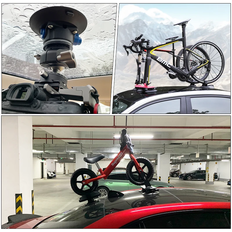 Wholesale Plastic Industrial Pump Vacuum Cup 115mm Suction Cup Car Roof Bicycle Rack