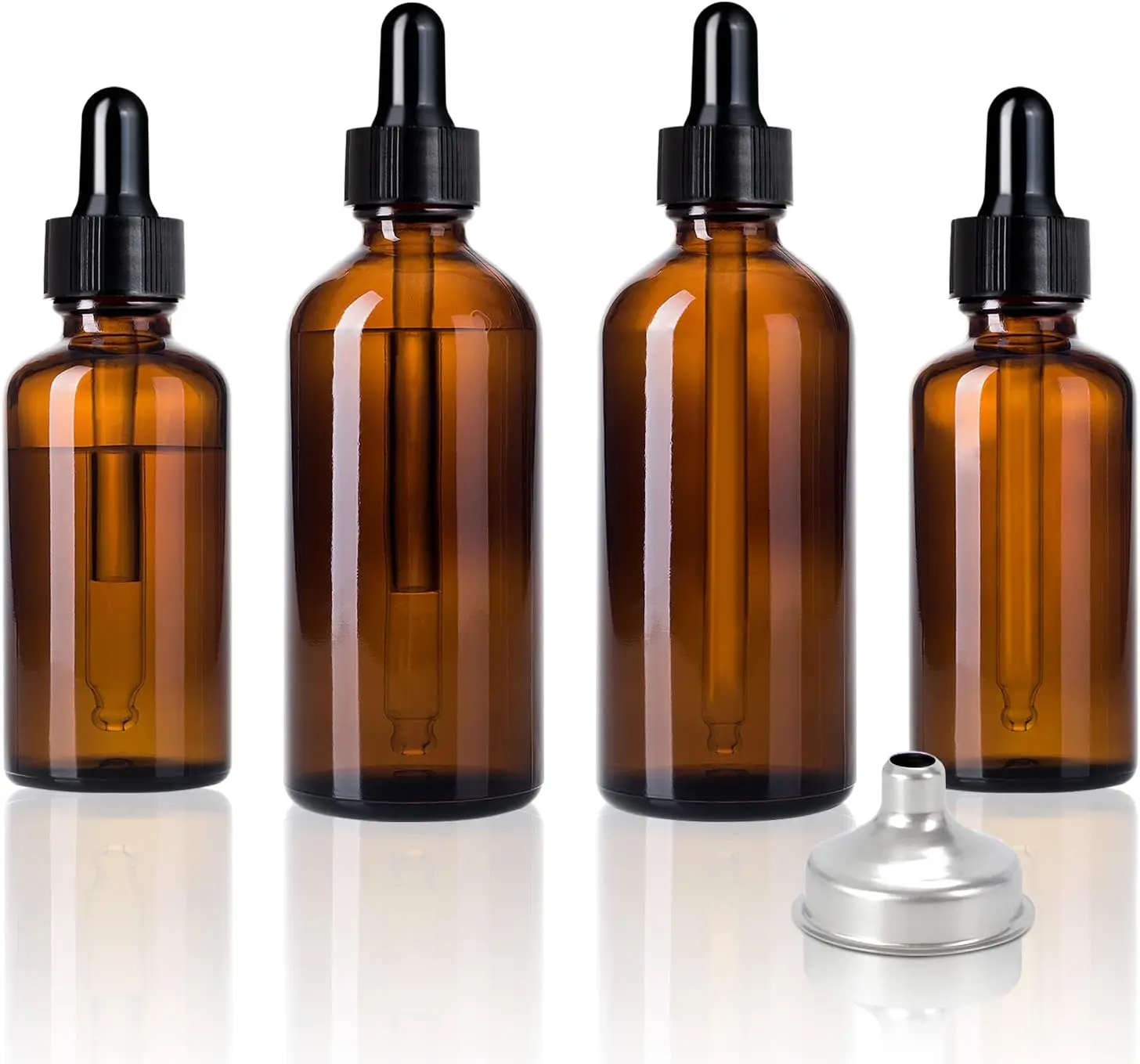 luxury 20ml 30ml 50ml 60ml 100ml dropper bottles oil glass bamboo frosted serum dropper essential oil bottle box