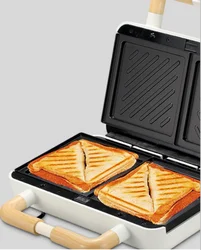 Sandwich Maker Breakfast Toaster Household Multi-functional Small Quadrangle Toaster Earth Toast