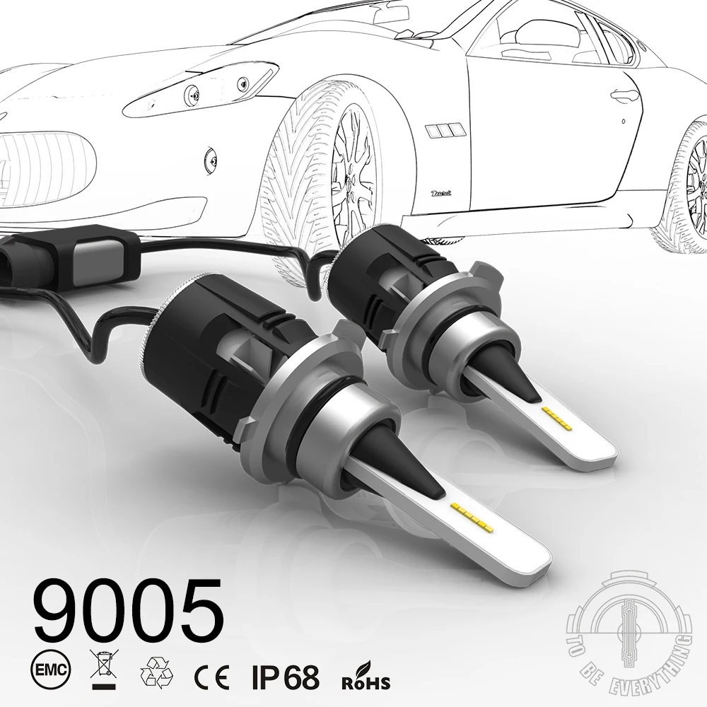 B6 светодиодные фары H16 5202 9005 9006 12 В светодиодные лампы advance автозапчасти светодиодные водонепроницаемые фары