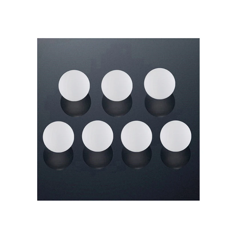 
Hot Sale Plastic White Round Plastic Hollow Ball with Customized Size 