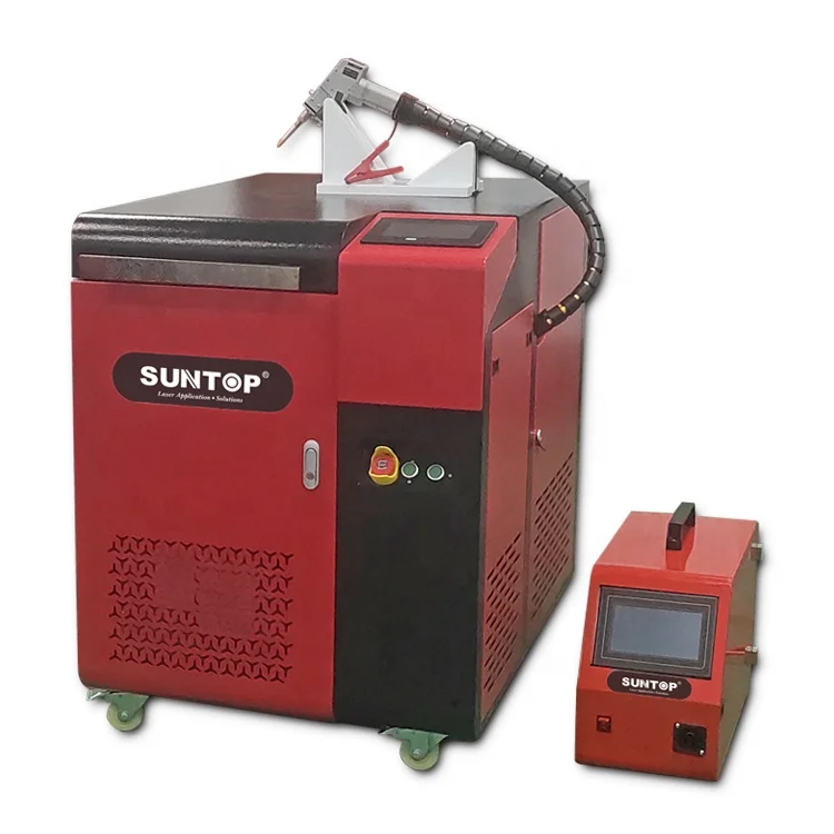 SUNTOP 1000W 1500W Fiber Laser Welding Machine Metal Welding Equipment for Stainless Steel Aluminum