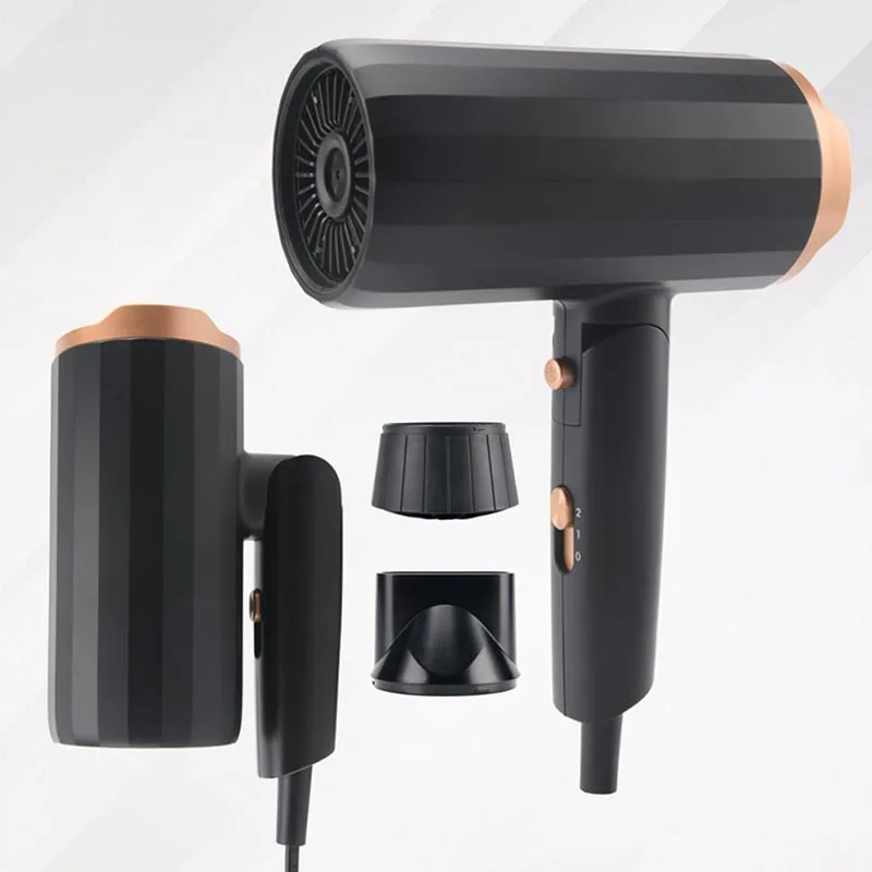 PRITECH Salon Travel Foldable 1800-2000W Ionic Portable Professional Hair Dryer