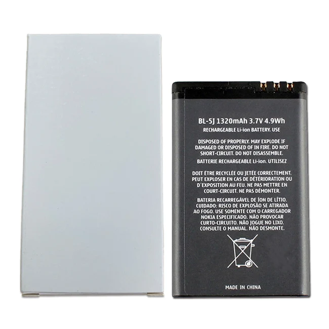 genuine for Nokia c3-01 6300 7230 6303 3250 2100 n96 6610i 3.1 6.1 7.2 bl-4ul bl-5j battery