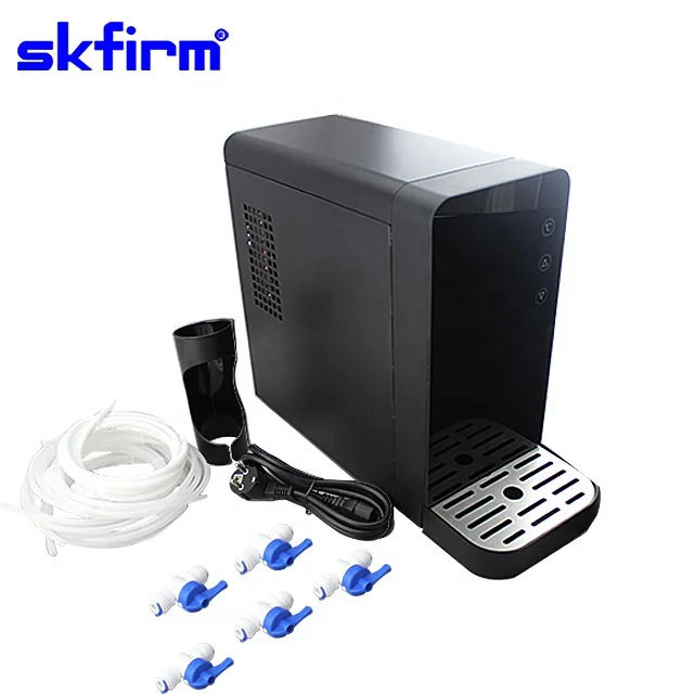 Household 6L Cooling water carbonation dispenser counter sparkling water chiller machine ice drinking water maker