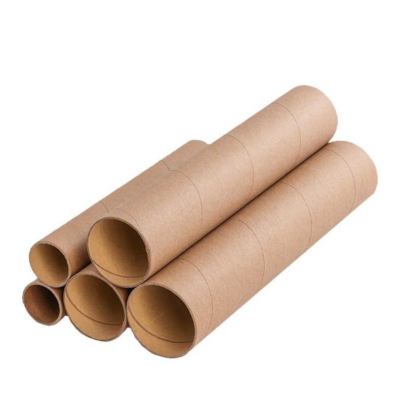 Spiral Kraft Roll Paper Textile Core Pipe Industrial Cardboard Tube for Non-woven Wrapping Packaging