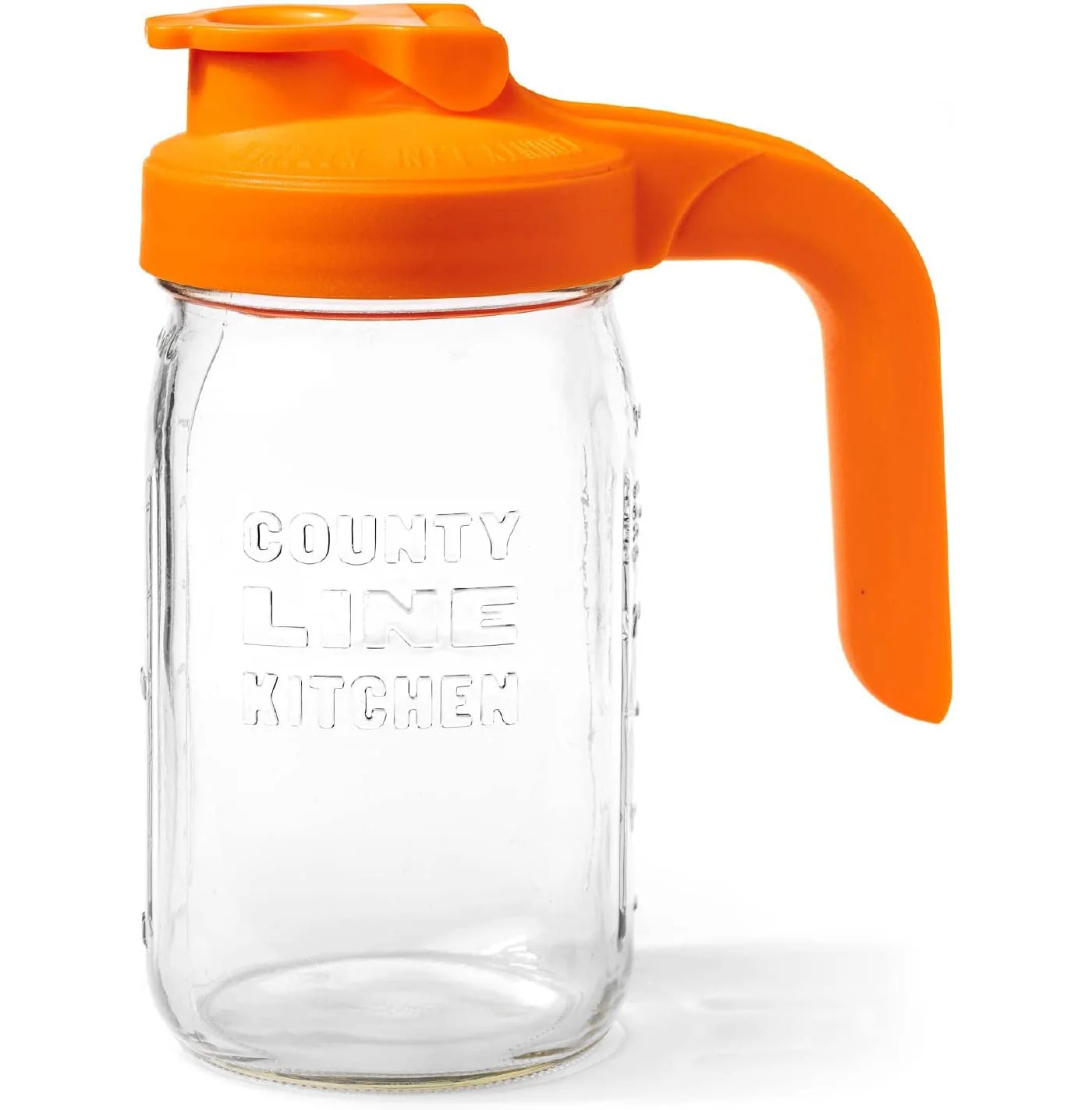 Liquid Cold Tea Juice Water With Metal Stand Glass Beverage Dispenser Factory Manufactured Wholesale Smooth Glass Mason Jar