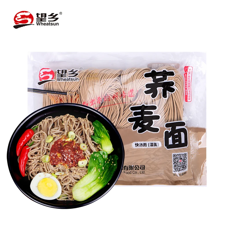 400g bulk Wholesale low calorie oem instant Healthy soba noodles BRC certificated factory