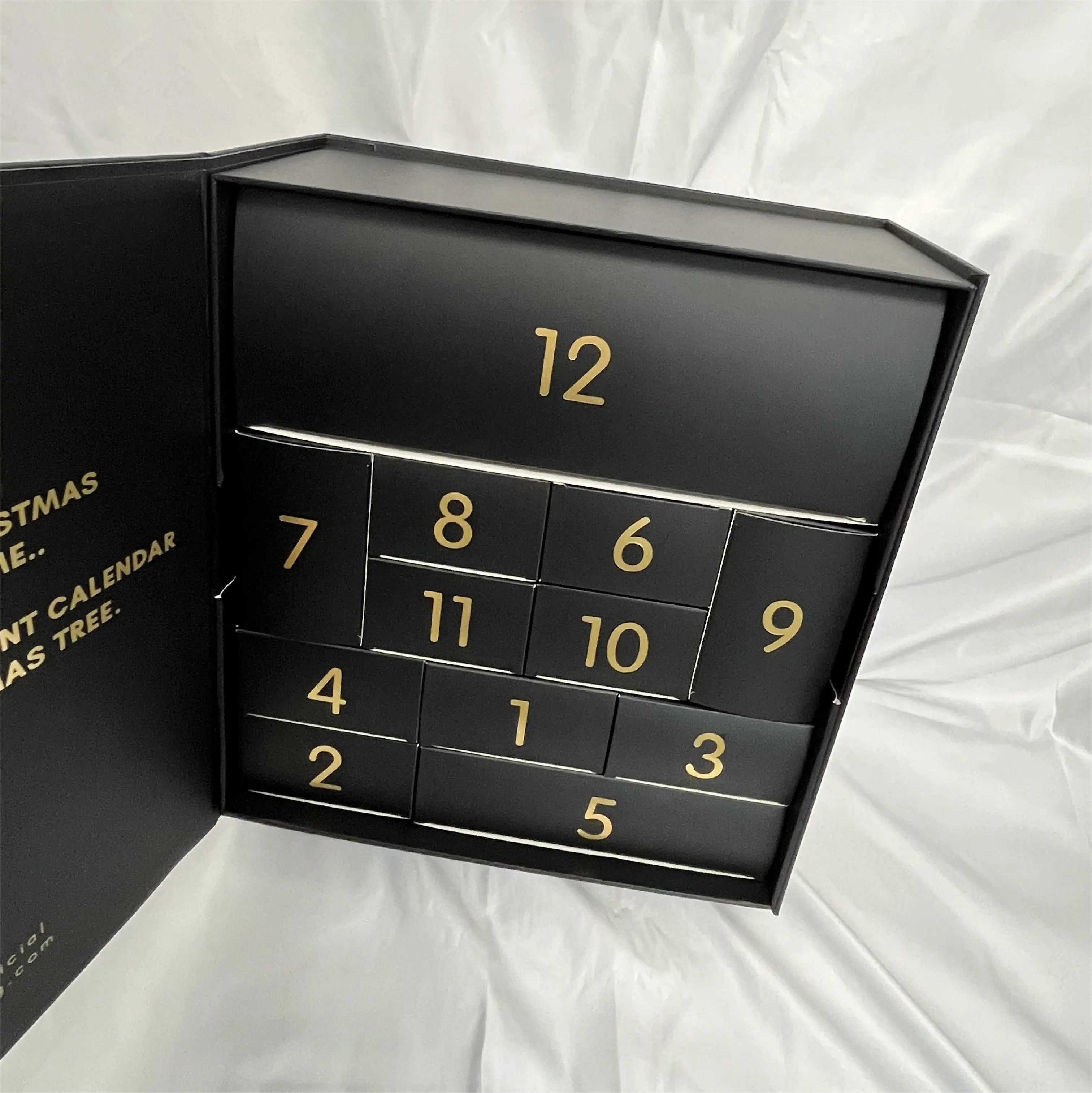 Packaging Advent Calendar Cosmetic Packaging Boxes