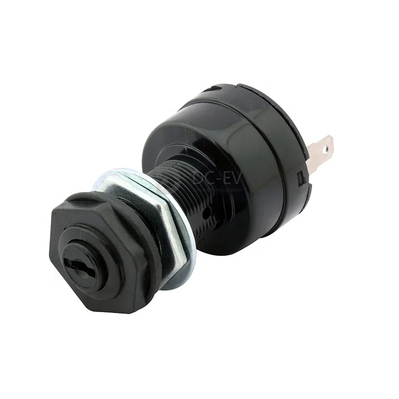 Club Car DS Golf Cart Key Switch Golf Cart Gas 1984-1995 4 Terminals 2615, Keys-15 & w/ 3 Keys,1012415/2615