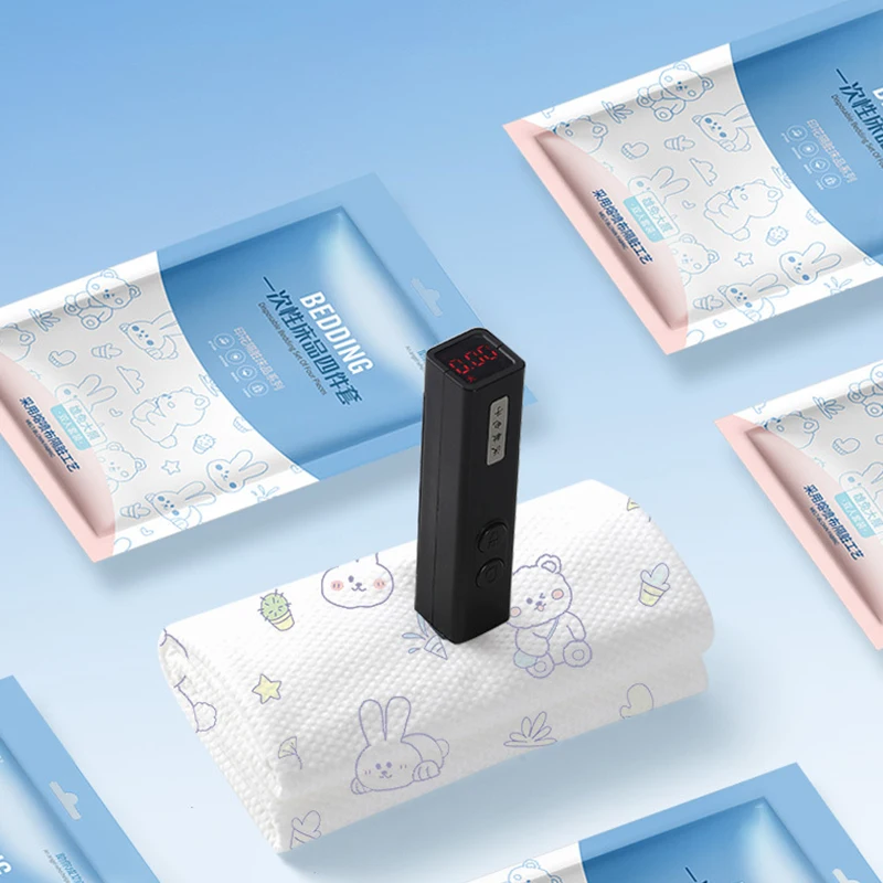 Customized 4-Piece Disposable Hotel Travel Bedding Set Promotional Business Gifts with Personalized LOGO