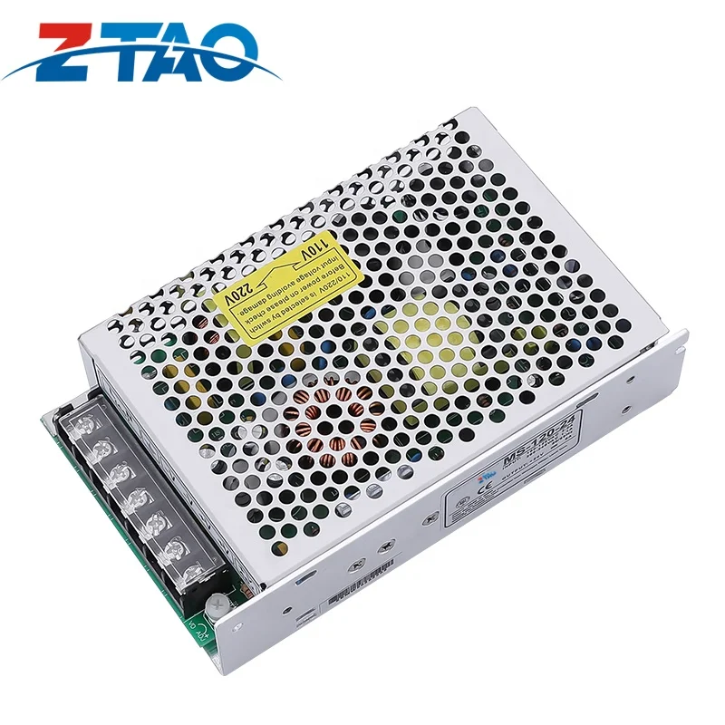 MS-120-24 120 watt 12V 10A 24V 4A Ac Dc Transformer 120W 24v 5 amp Switching Power Supply