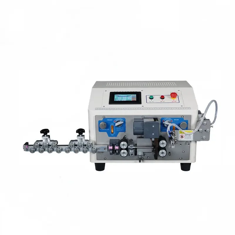 Fully Automatic Computer Cable Wire Cutting Stripping Machine USB Data Cable Manufacturing Machine