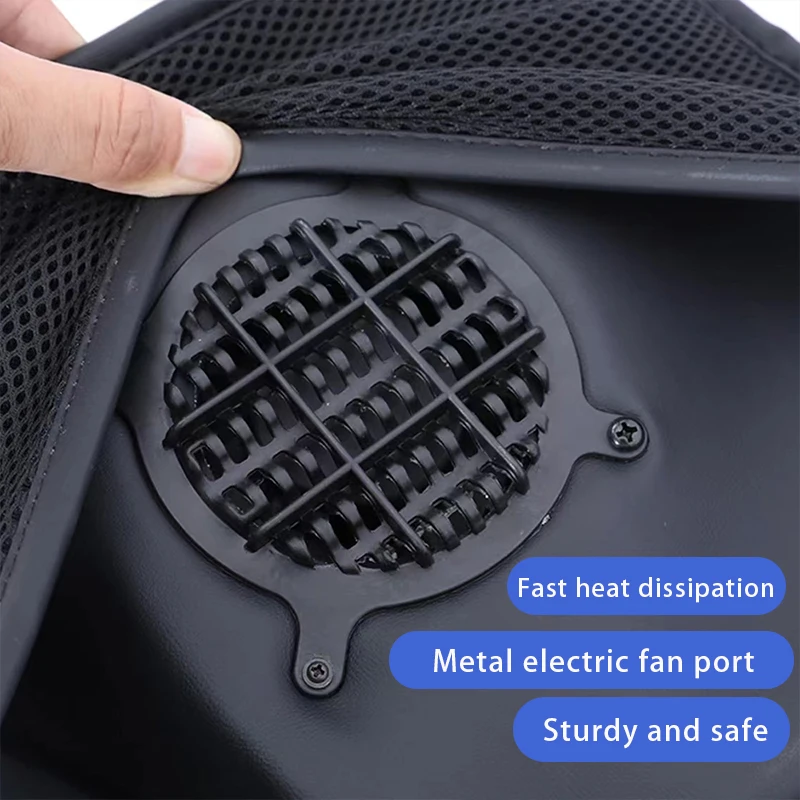 12V 24V Car Seat Cover Anti Slip Breathable Cooling  Ventilation Cushion With Fan