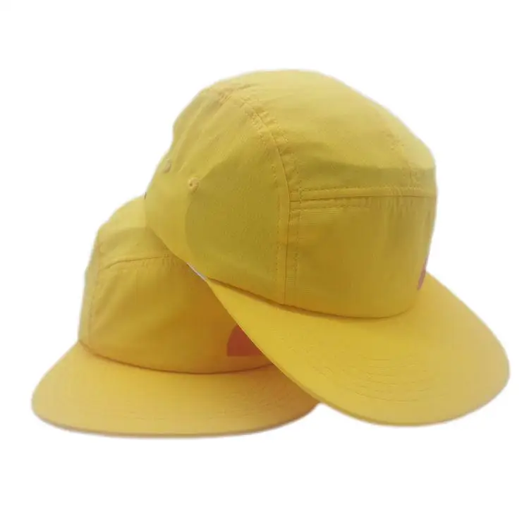 Wholesale Snapback Waterproof Running Five Panel Camp Cap Baseball Sport Cap Nylon 5 Panel Caps And Hats