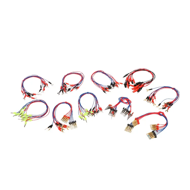 Conductor experiments student connecting wire U-type electricity laboratory equipment physics wire all-copper crocodile clips