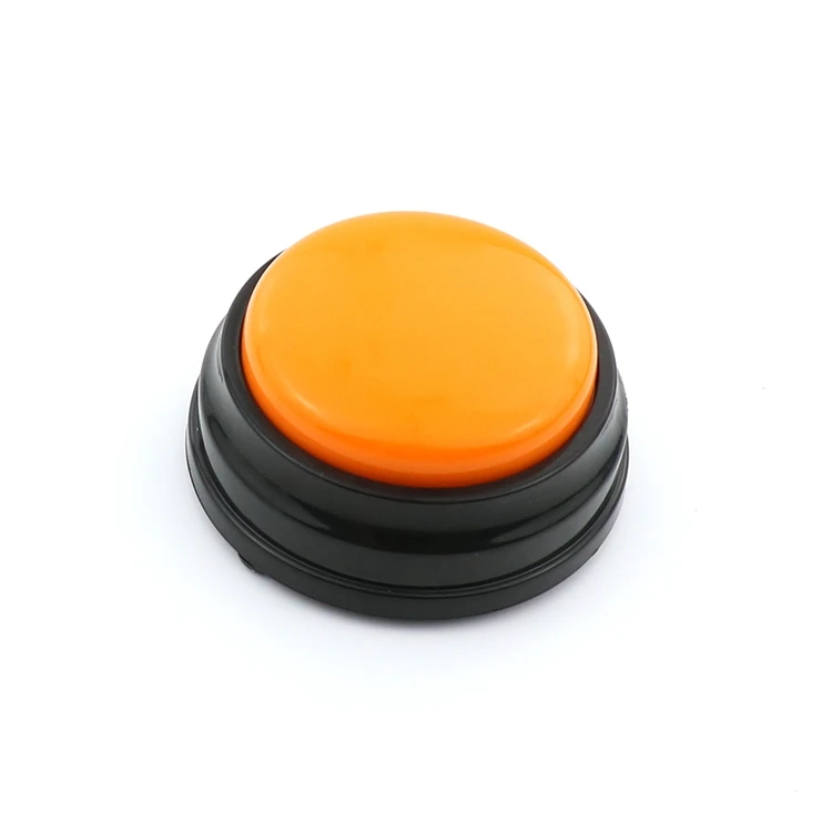 
Free sample custom led flashing sound button recordable buzzer talking for education Toys 
