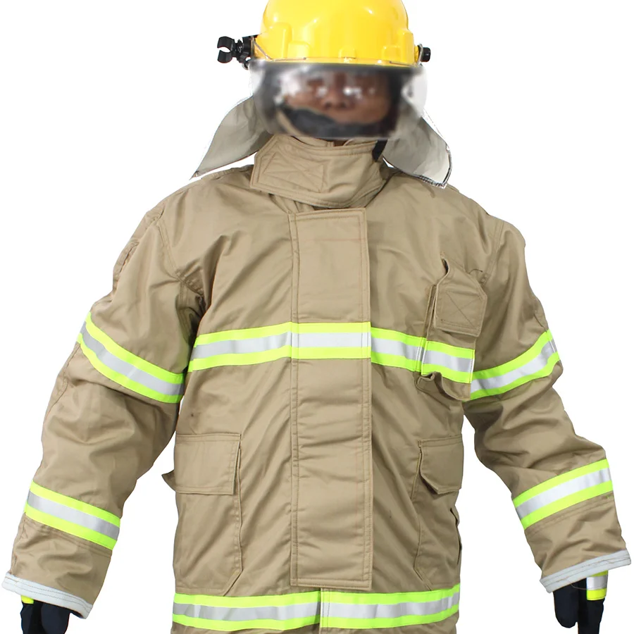 China factory 4 Layer Nomex IIIA Aramid Fire fighter safety suits