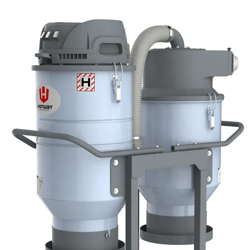 factory 110 V 220 V wet or dry jet HEPA filter concrete floor grinding polishing industrial dust control collector extractor