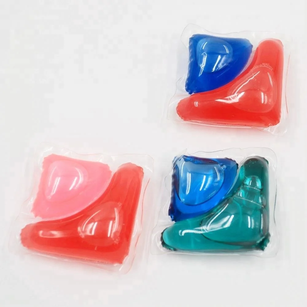 Liquid Laundry Detergent Water-soluble Film Laundry Pods Cloth Stains Remover Laundry Beads