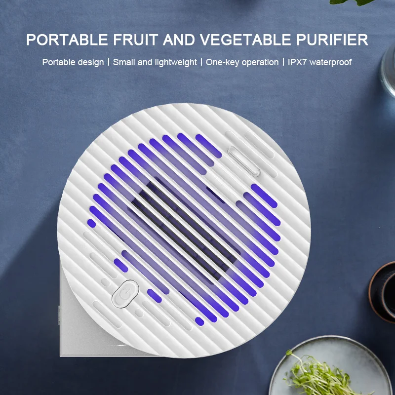 Беспроводные маленькие умные автоматические машины для очистки овощей пестицидов очиститель дезинфицирующее средство продуктов и фруктов