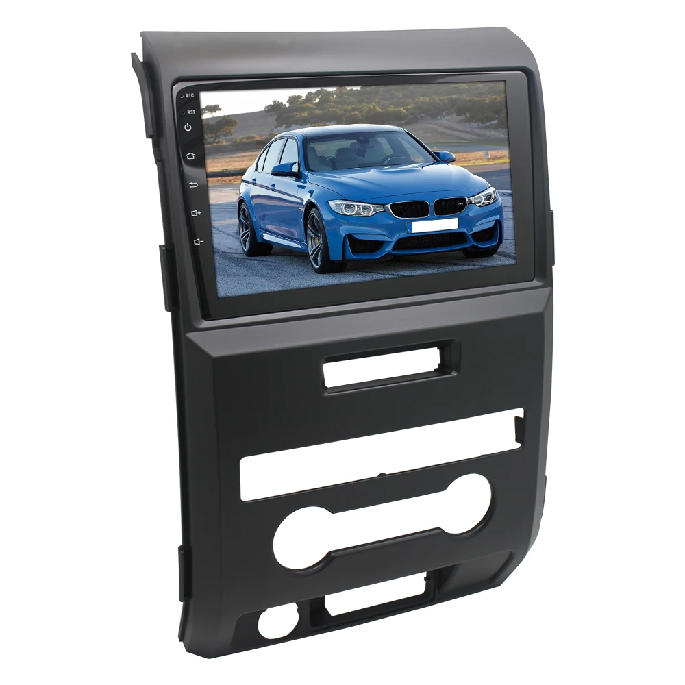 Android Auto Car Radio GPS Navigation Car DVD Player For Manual air conditioner Ford Raptor F150 2009 2010 2011 2012