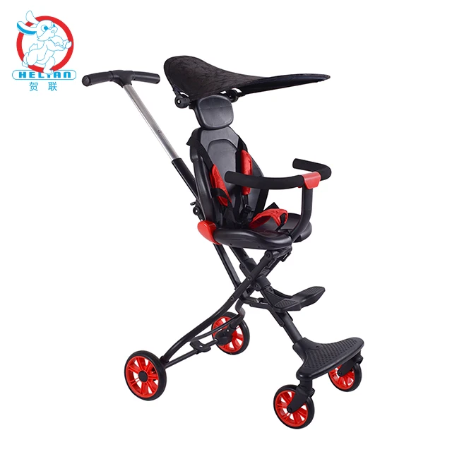 BLM  Eva artifact for a walk The New Folding Baby Stroller one click fold with awning Easy to carry