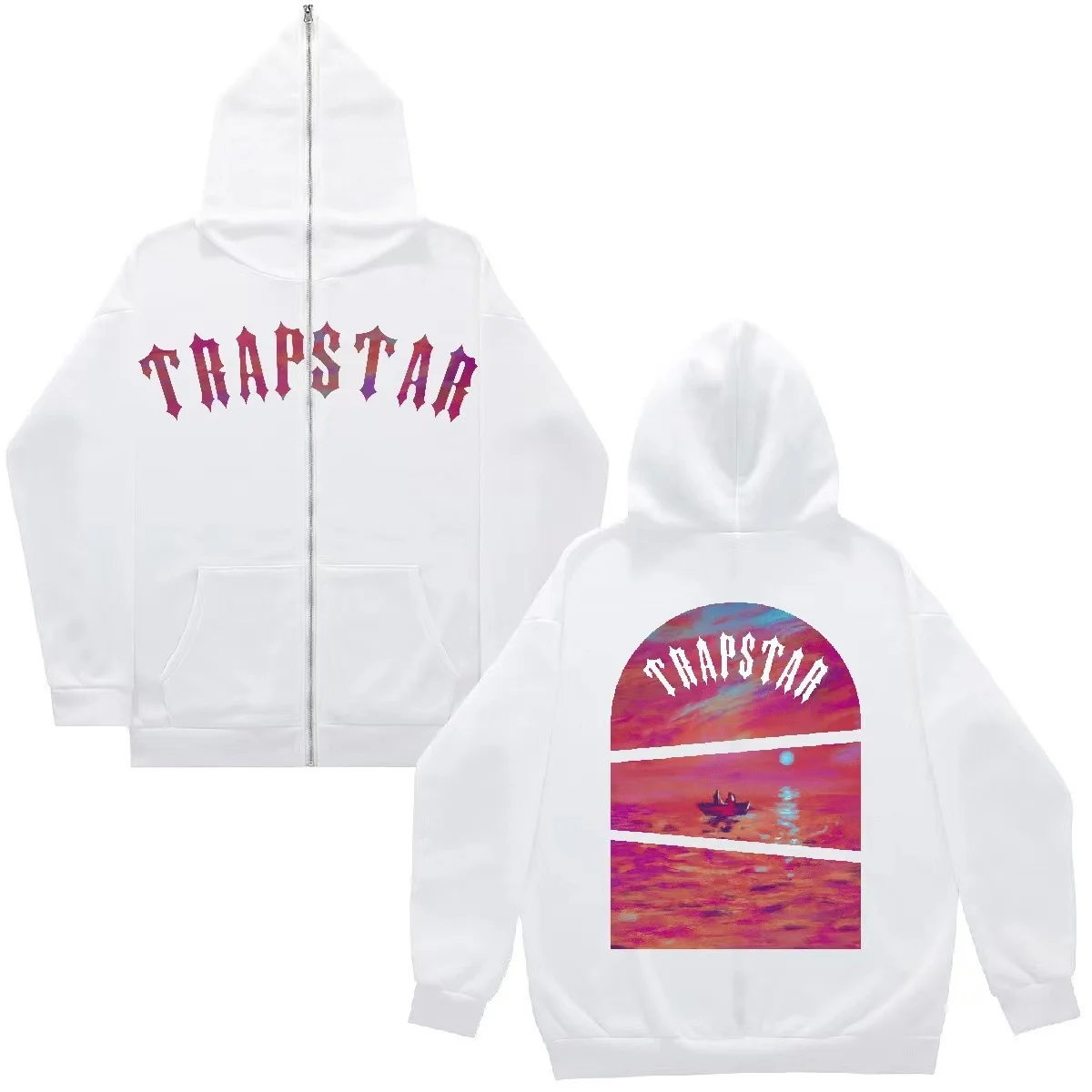 2024 Wholesale Clothing Manufacturer Nylon Tracksuit Custom High Quality Jogging Suits Unisex Heavyweight Oversize Hoodies