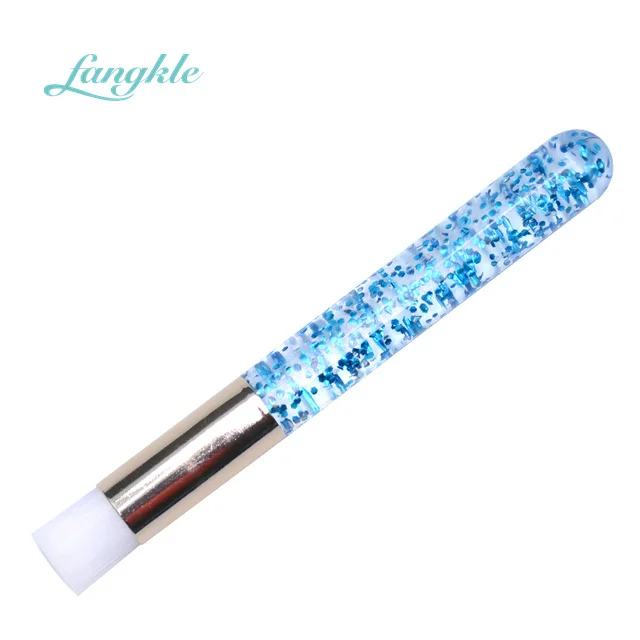 Fangkle Hotselling Plastic Cleaning Eyelash Brush Extension Bamboo Eyelash Foam Brush