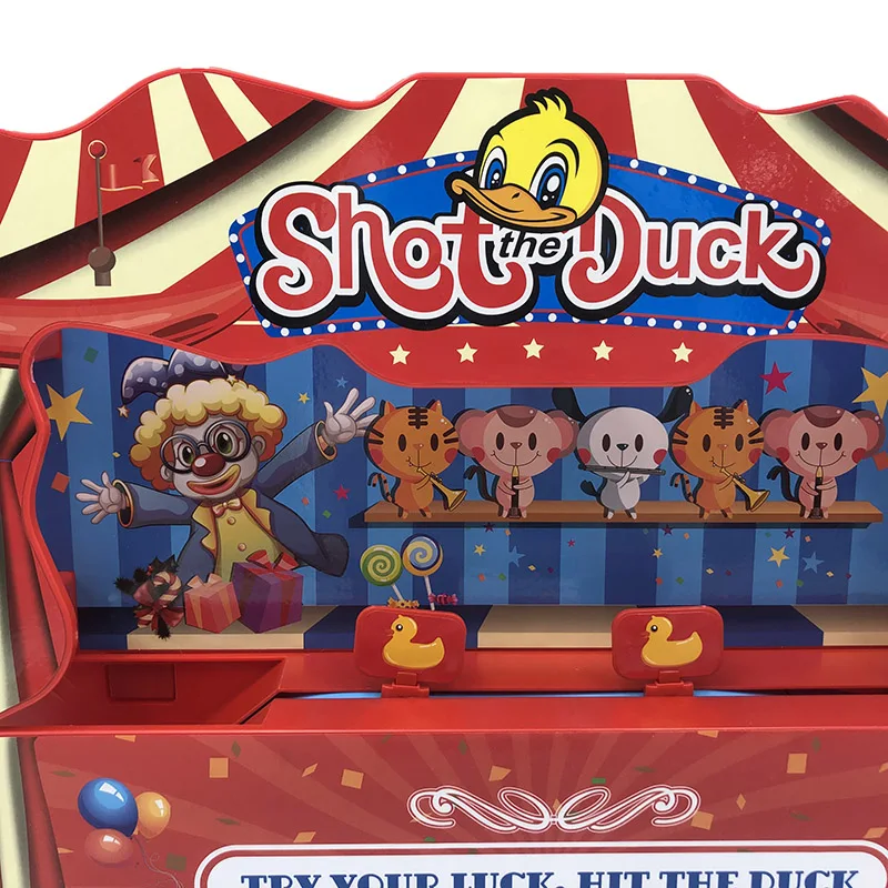 Parent-child interactive toy simulation shooting game shot the duck with rubber bullet gun non hurt for kids