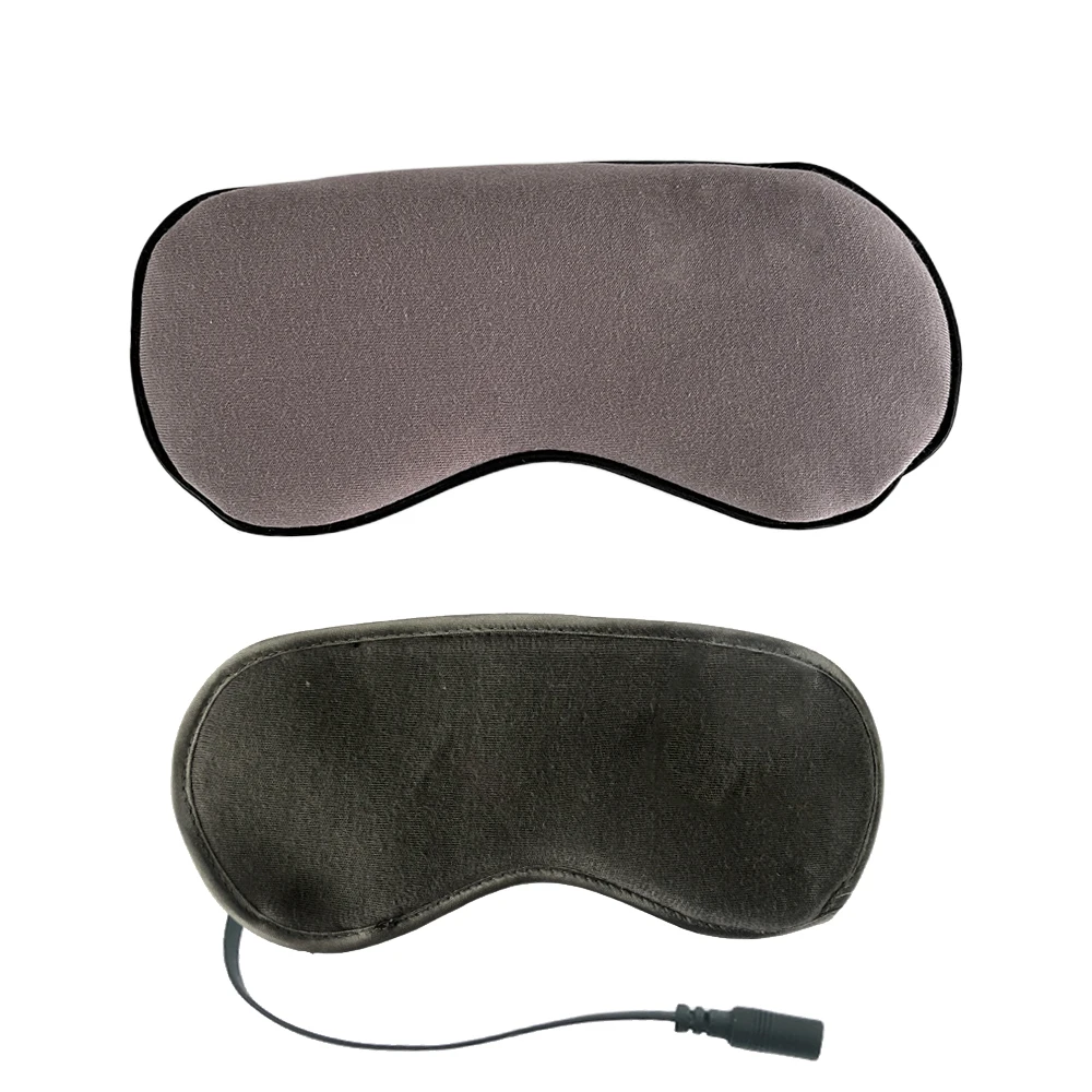 Comfortable Reusable USB Electric Heating Soft Steam Blindfold Eye Mask for Sleeping